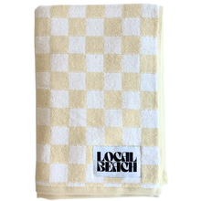 Load image into Gallery viewer, Checker Beach &amp; Bath Towel
