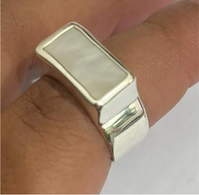 Load image into Gallery viewer, Savannah Ring - Mother of Pearl (Handmade)
