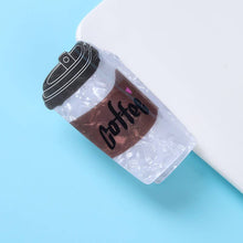 Load image into Gallery viewer, ICED COFFEE CUP HAIR CLAW CLIP | 40H1189
