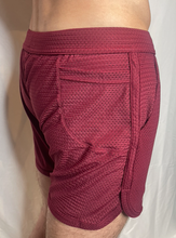 Load image into Gallery viewer, CTS SWIM TO GYM MESH SHORT - OXBLOOD
