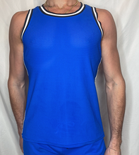 Load image into Gallery viewer, CT ROYAL BLUE MESH TANK

