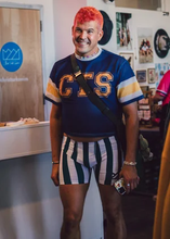 Load image into Gallery viewer, CTS STRIPED BIKER SHORT
