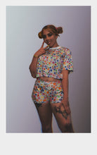 Load image into Gallery viewer, CHRIS TURK STICKER PRINT UNISEX CROP
